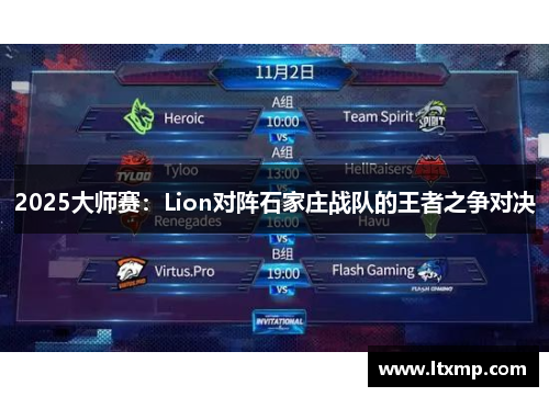 2025大师赛：Lion对阵石家庄战队的王者之争对决