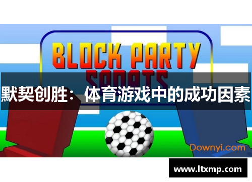 默契创胜：体育游戏中的成功因素